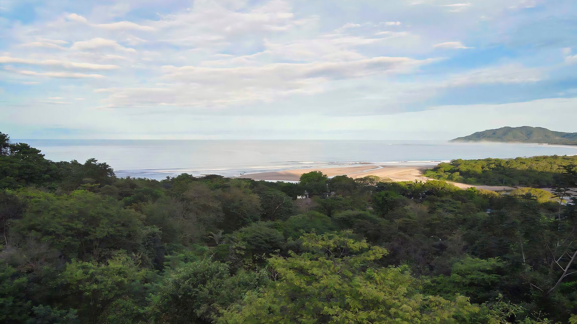 10836-La magnifique vue mer du terrain en vente à Tamarindo au Costa Rica