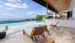 11533-La vue mer de la villa à vendre dans un domaine privé au Costa Rica