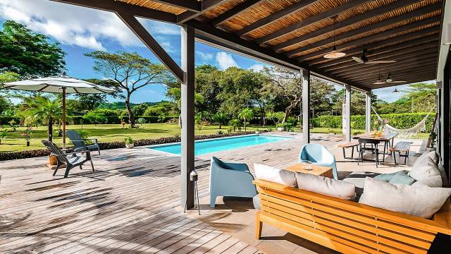 Agréable maison avec un grand jardin en vente dans le Guanacaste.